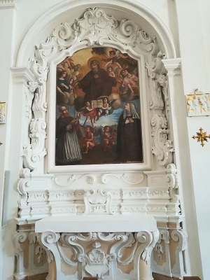 Convento S.F. da Paola, Affresco
